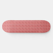 skateboard met rode sequins-effect (Horizontaal)