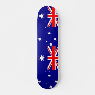 Skateboard met vlag van Australië