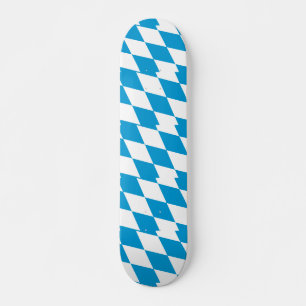 Skateboard met vlag van Beieren