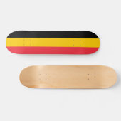Skateboard met vlag van België (Horizontaal)
