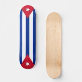 Skateboard met vlag van Cuba (Voorkant)