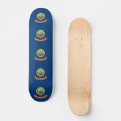 Skateboard met vlag van Idaho (Voorkant)