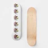 Skateboard met vlag van Illinois (Voorkant)