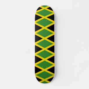 Skateboard met vlag van Jamaica