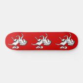 Skateboard met vlag van Kent, Engeland (Horizontaal)