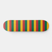 Skateboard met vlag van Litouwen (Horizontaal)
