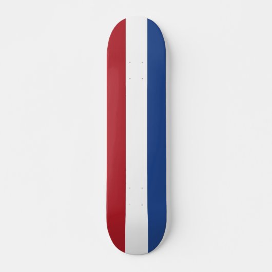 Skateboard met vlag van Nederland (Voorkant)