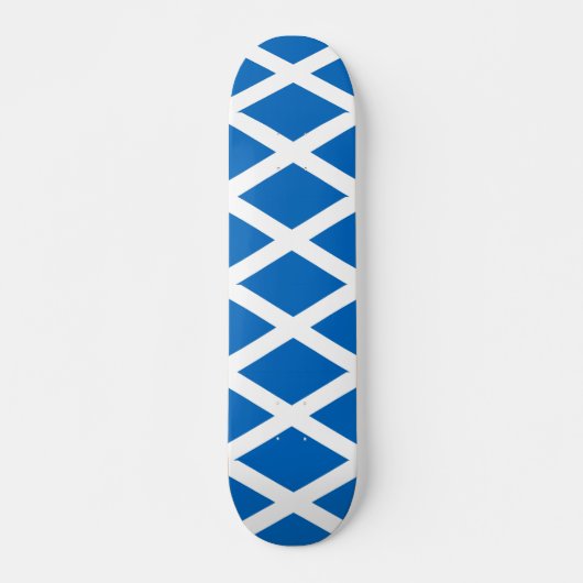 Skateboard met vlag van Schotland (Voorkant)
