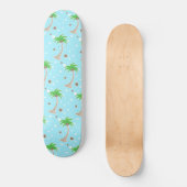 Skateboard met zomerpatroon (Voorkant)