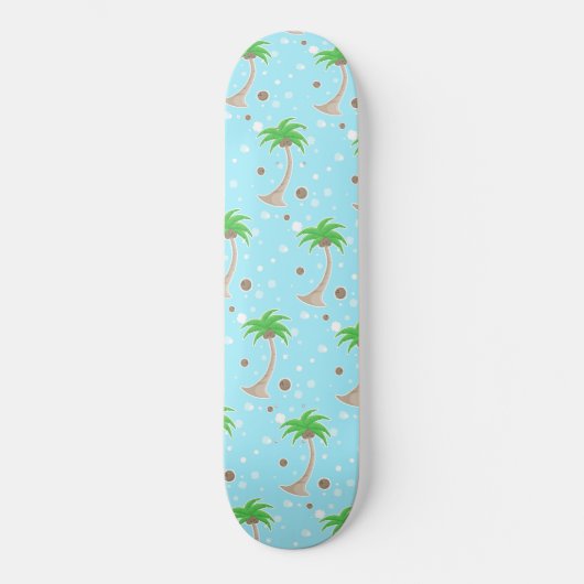 Skateboard met zomerpatroon (Voorkant)