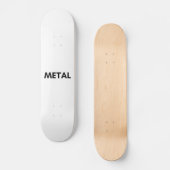Skateboard métal (Recto)
