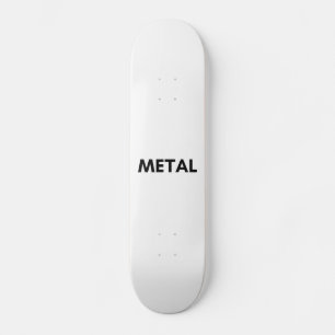 Skateboard métal