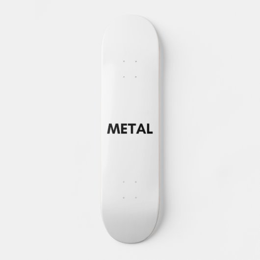 Skateboard métal (Recto)