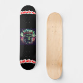 Skateboard Métal Lourd Inimique (Recto)