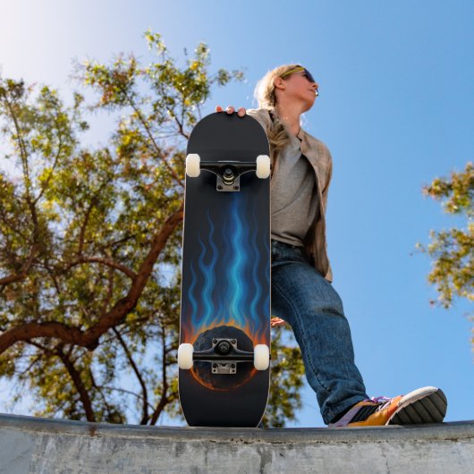 Skateboard Météore Flamboyant (Extérieur 1)