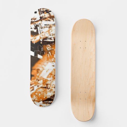 Skateboard Métro (Recto)