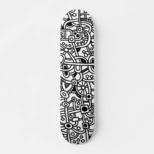 Skateboard Metropolis I - Sur le bois