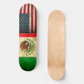 Skateboard Mexicano-Américains Skaters Besoin de ce Skateboar (Recto)