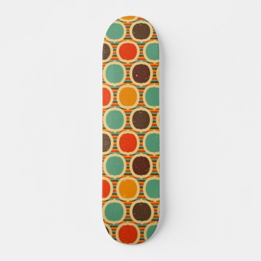 Skateboard Mi-siècle moderne géométrique 5 (Devant)