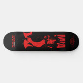 Skateboard Mia Red (Horz)