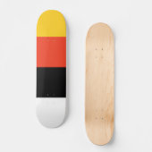 Skateboard miccosukee flag indien ethnie autochtone américain (Recto)