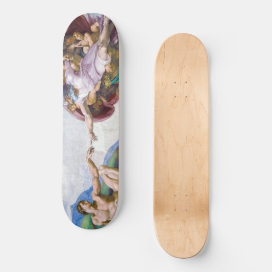 Skateboard Michelangelo - Création d'Adam Isolé (Recto)