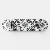 Skateboard "Midnight" B&W Abstract (Horz)