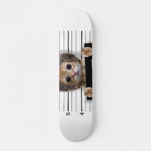 Skateboard Mignonne chat mauvais garçon
