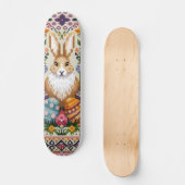 Skateboard Mignonne/Colorée Printemps/Pâques (Recto)