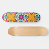 Skateboard Mignonne couleur turque transparente (Horz)