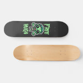 Skateboard Mignonne, drôle de zombie (Horz)