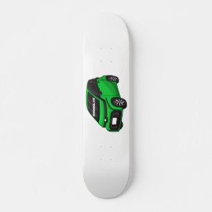 Skateboard Mignonne micro-voiture verte