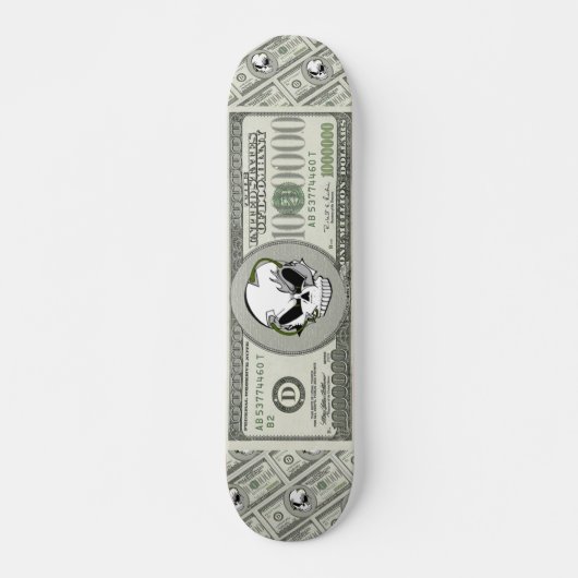 Skateboard Million de dollars d'issue (Devant)
