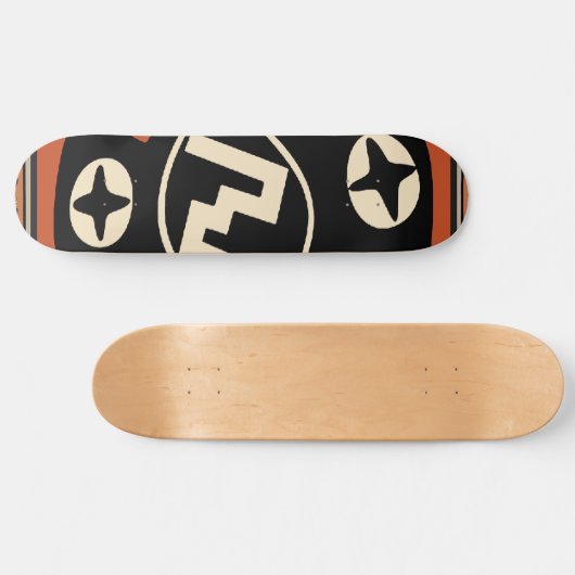 Skateboard Mimbres Tribal Bat Skate (Horz)