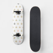 Skateboard Mini motif d'Ancre (Recto)