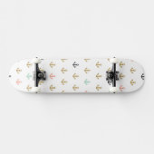 Skateboard Mini motif d'Ancre (Horz)