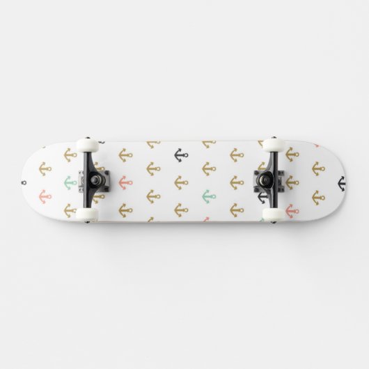 Skateboard Mini motif d'Ancre (Horz)