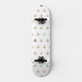 Skateboard Mini motif d'Ancre (Recto)