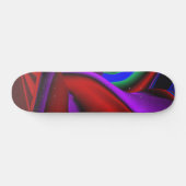 Skateboard Mini planche à roulettes Abstraite (Horz)