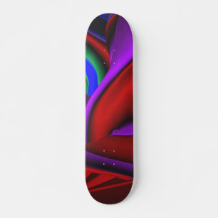 Skateboard Mini planche à roulettes Abstraite