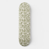 Skateboard Minimal Olive Branch Pattern (Recto)
