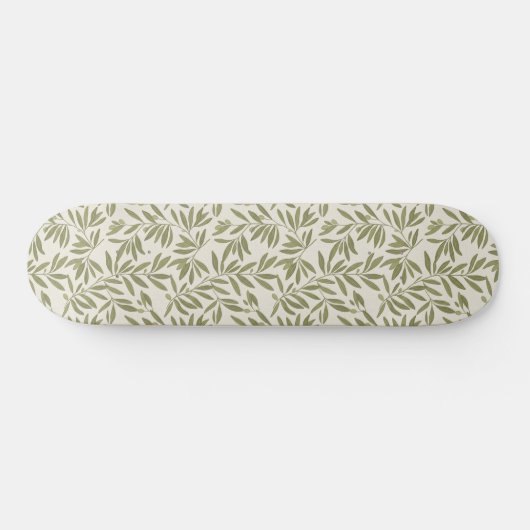 Skateboard Minimal Olive Branch Pattern (Horz)