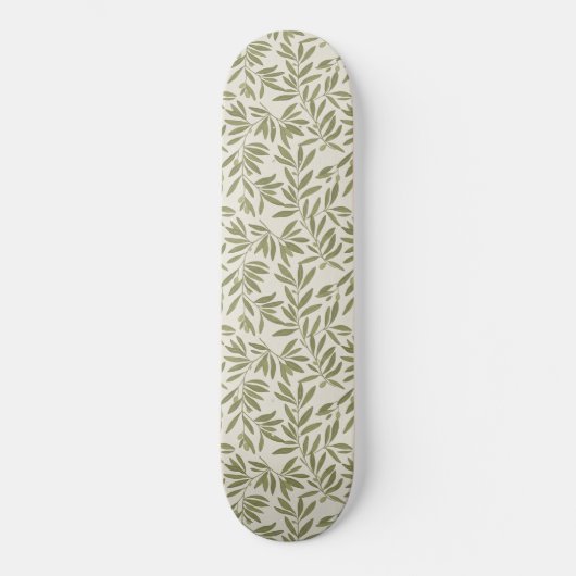 Skateboard Minimal Olive Branch Pattern (Recto)