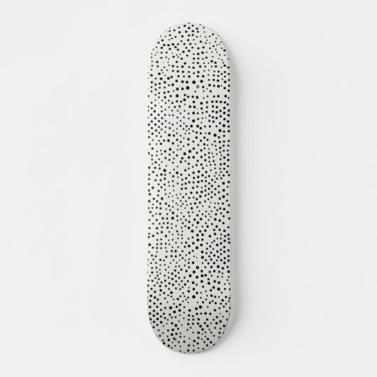 Skateboard Minimalisme de matrice de points (Devant)