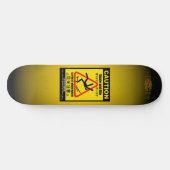 Skateboard Mise en garde (Horz)