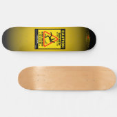 Skateboard Mise en garde (Horz)