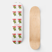 Skateboard Mistletoe Joyeux Noël Thunder_Cove (Recto)