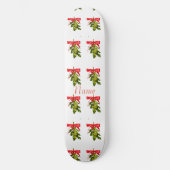 Skateboard Mistletoe Joyeux Noël Thunder_Cove (Recto)