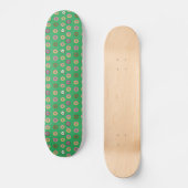 Skateboard Mixte Donuts Nom du Motif Patinage Vert (Recto)
