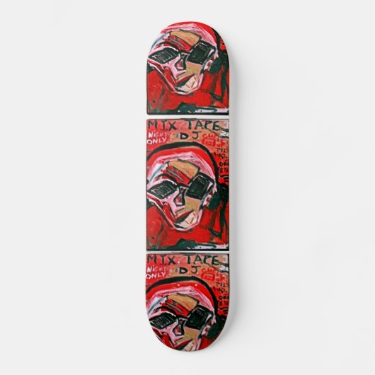 SKATEBOARD MIXTE TAPE DJ II (Recto)